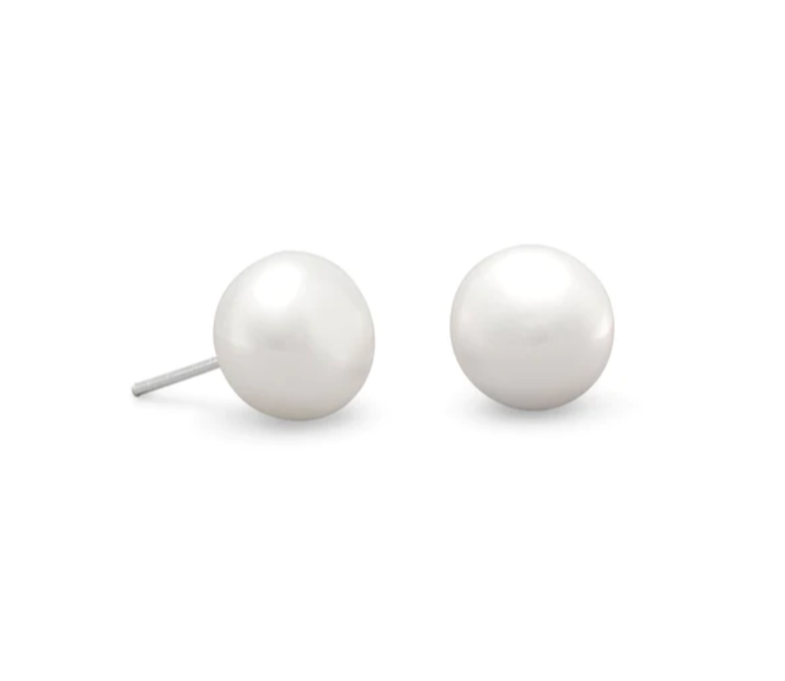 Freshwater Pearl Earrings image 0