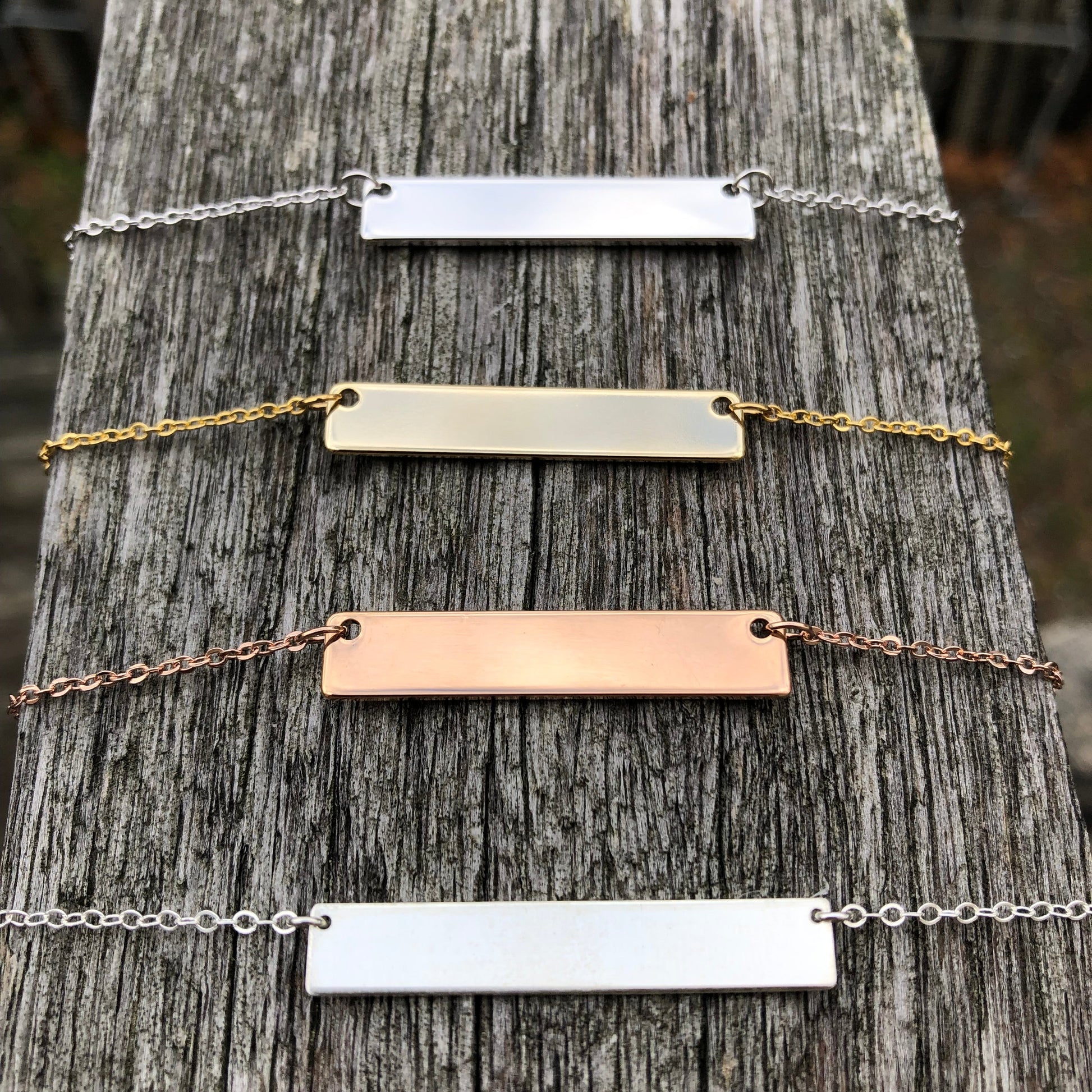 Custom State Bar Necklace image 5