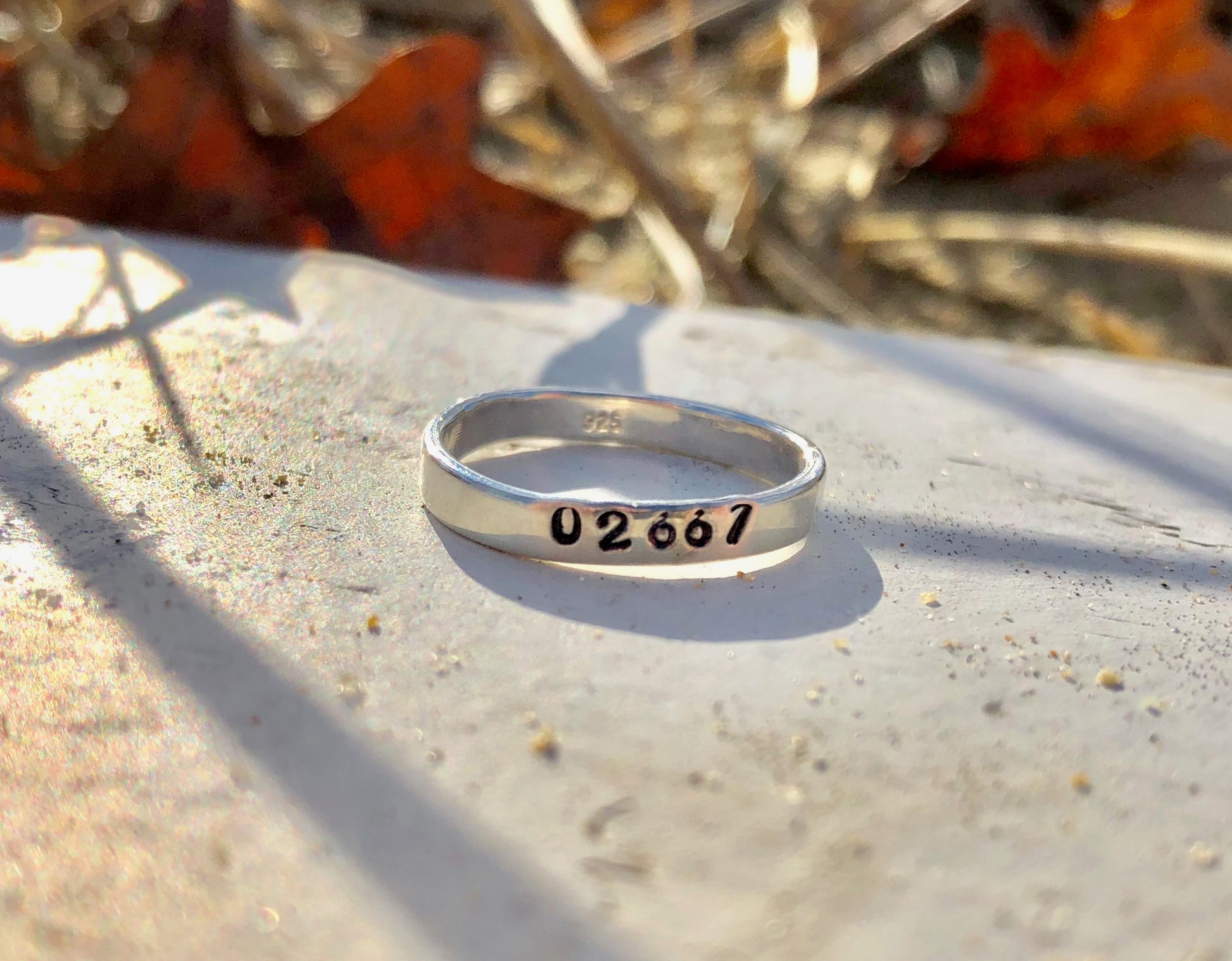 Custom ZIP Code Ring image 1