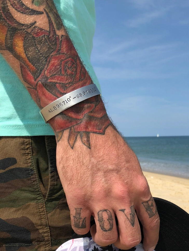 Custom Men's Cuff Bracelet image 1