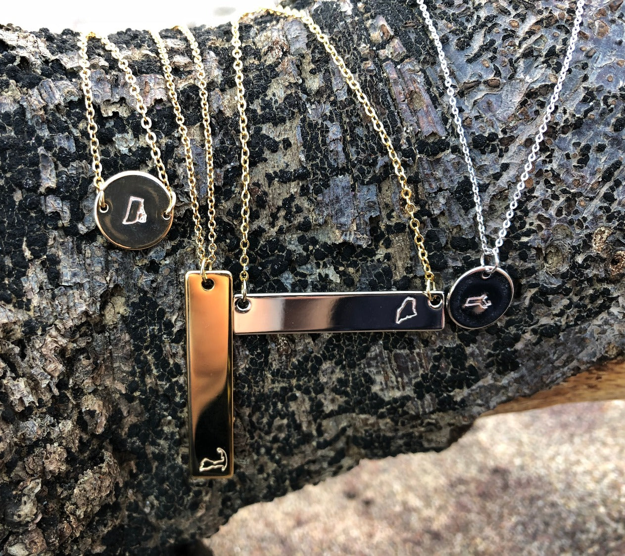 Custom State Charm Necklace image 3