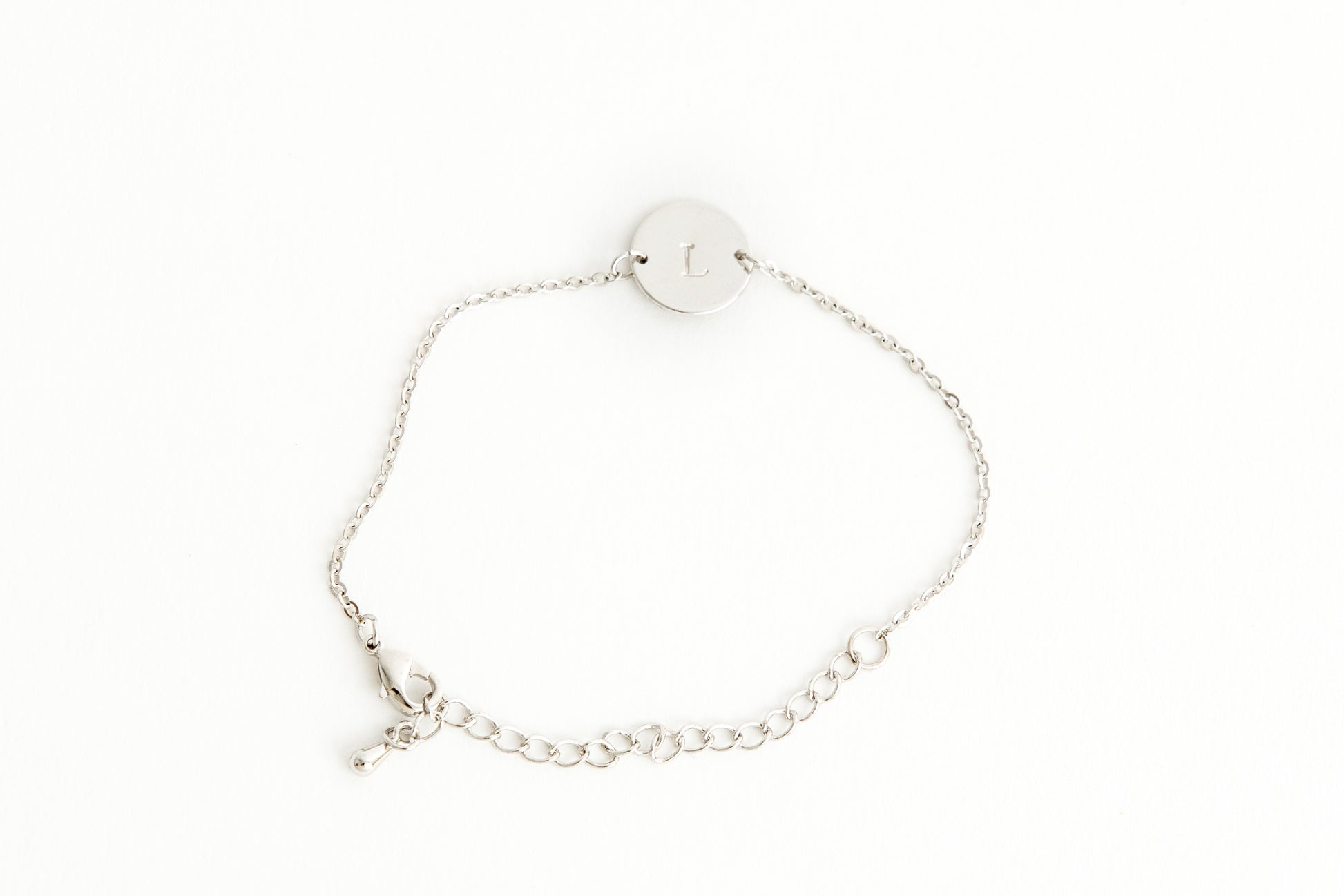 Custom Initial Charm Bracelet image 1