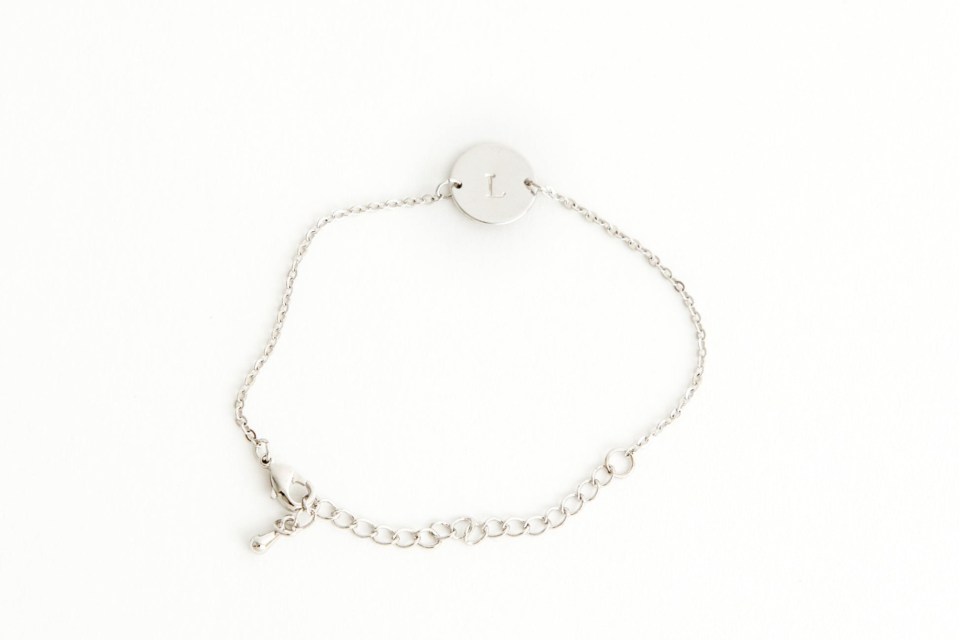 Custom Initial Charm Bracelet image 1