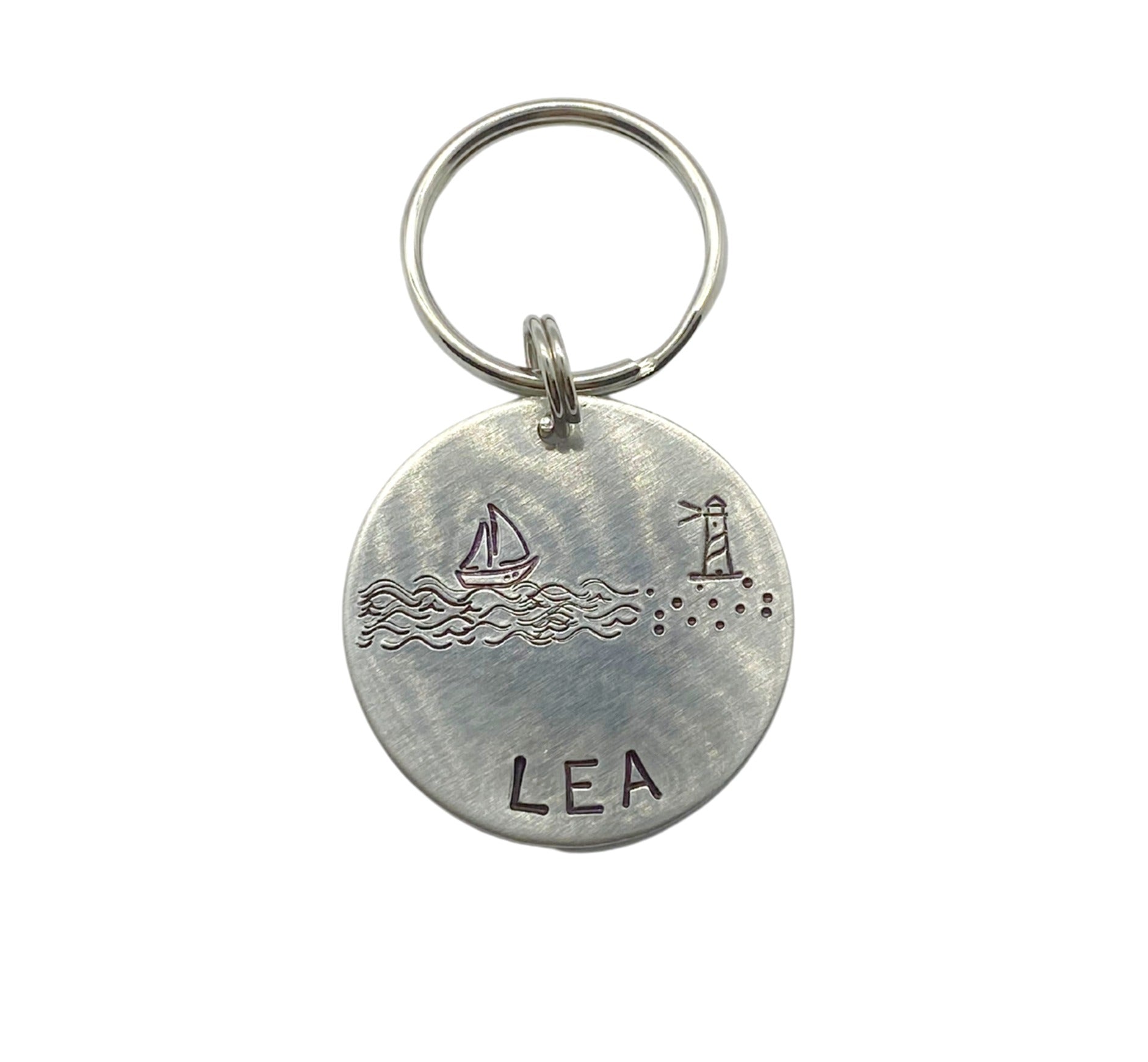 Custom Aluminum Beach Dog Tag image 1