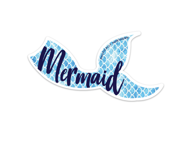 Mermaid Tail Sticker image 0