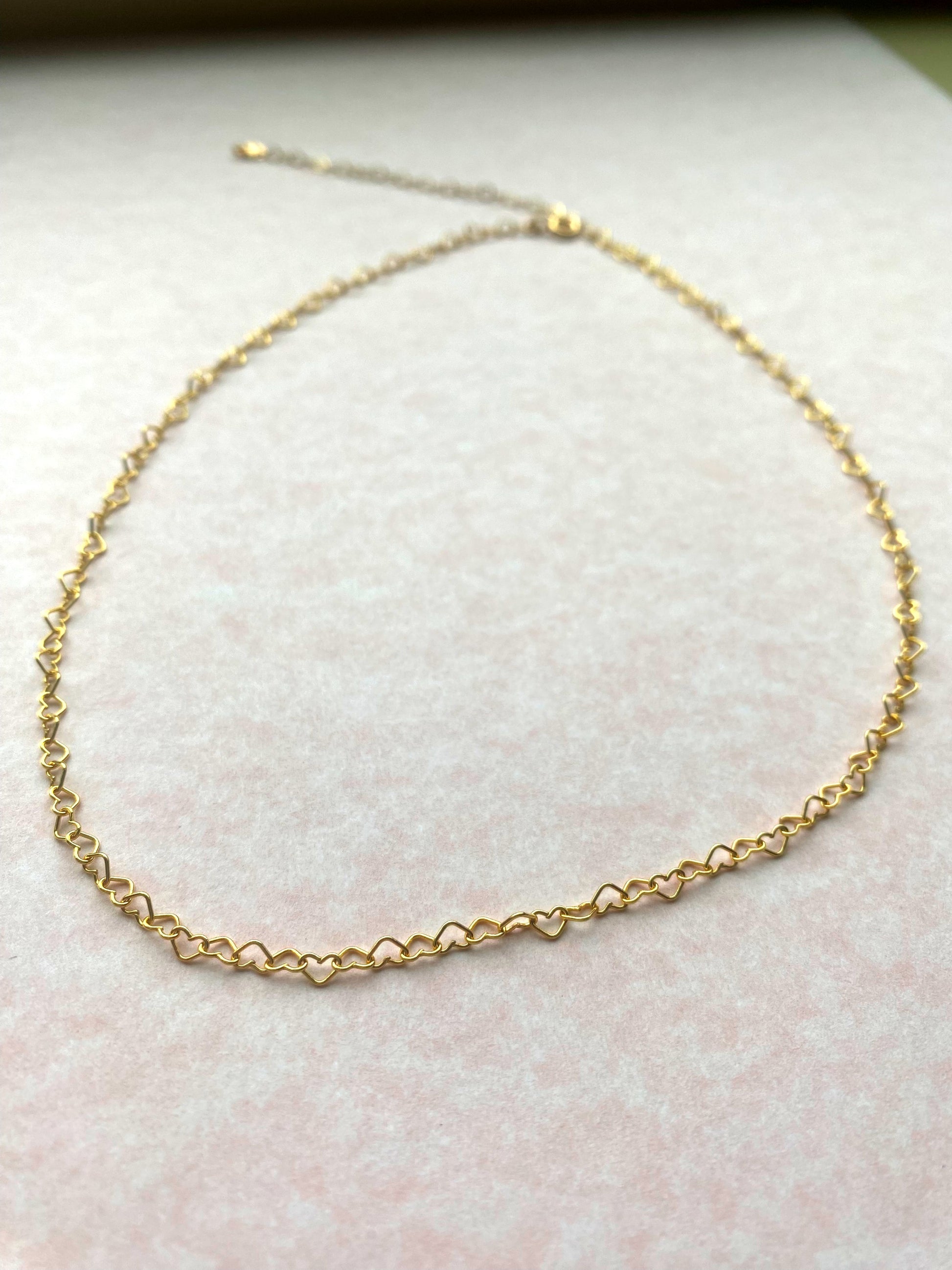 Pam Dainty Heart Necklace image 0