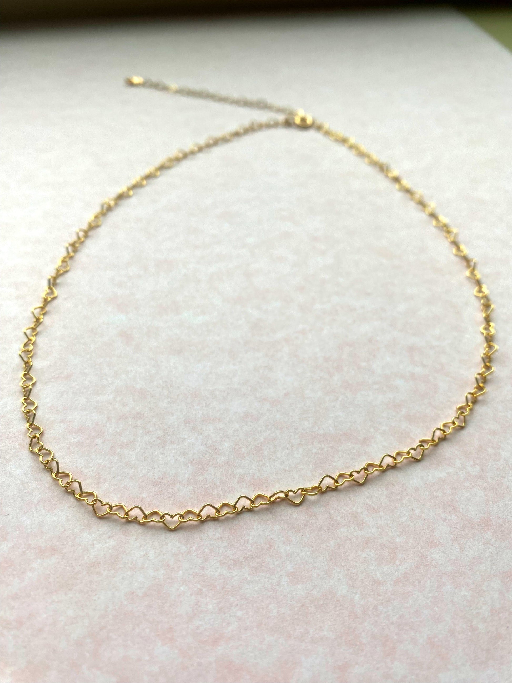 Pam Dainty Heart Necklace image 0