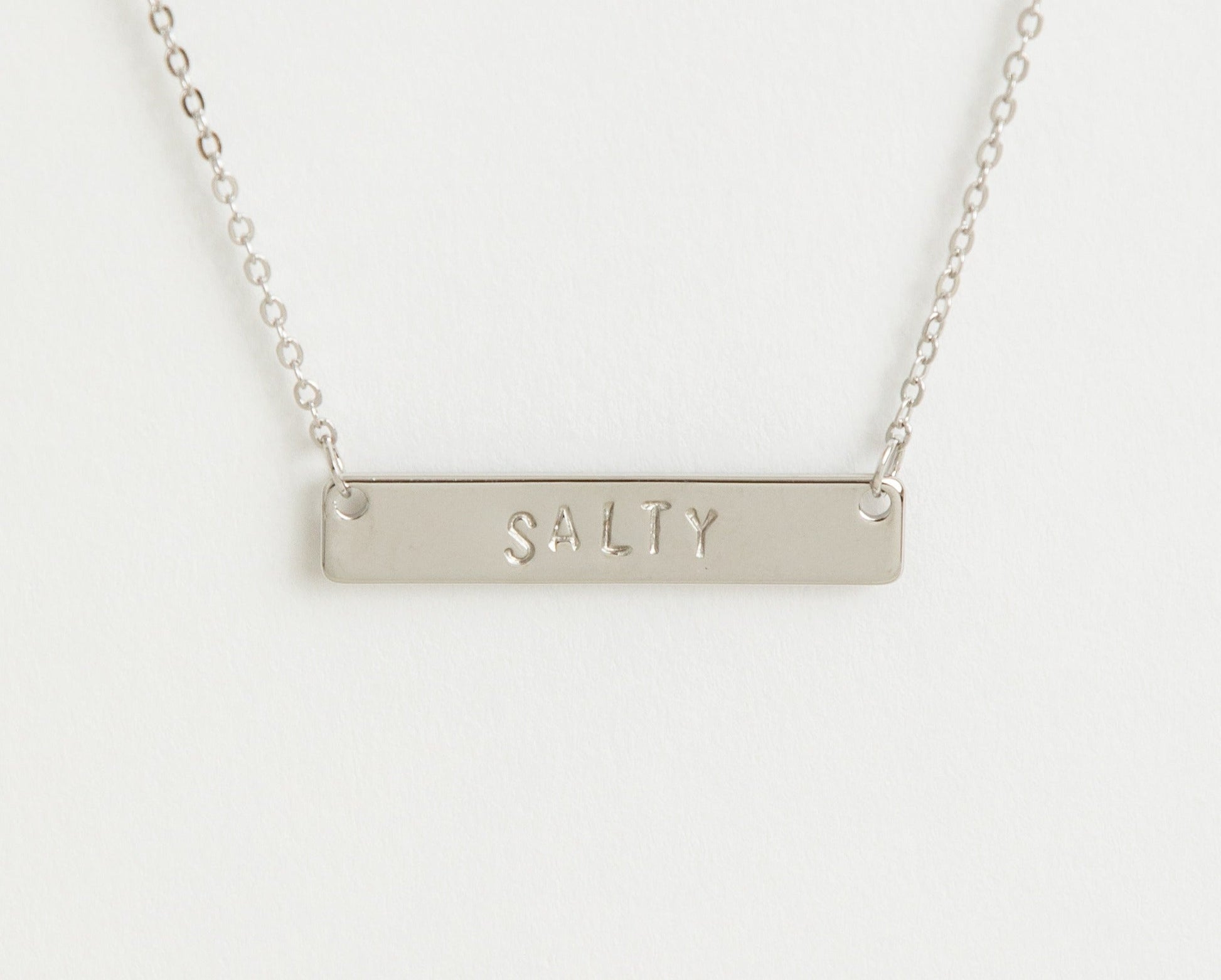 "Salty" Bar Necklace image 0