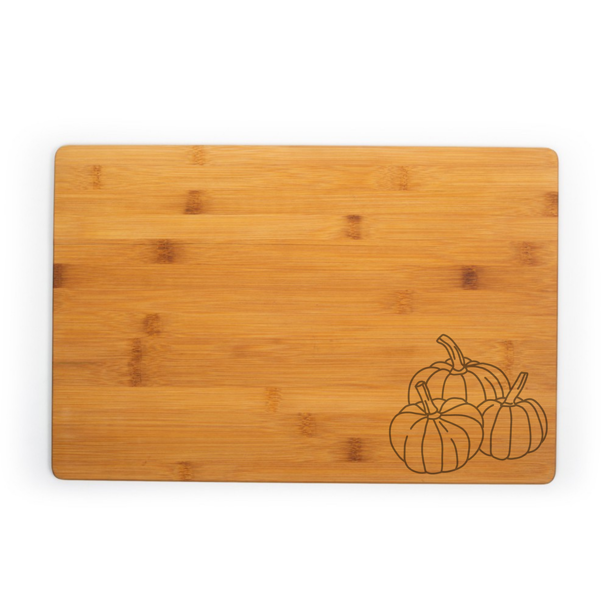 Pumpkin Engraved Bamboo Cutting Board image 6
