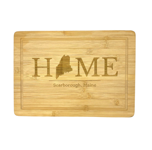 Bamboo Custom "Home" Cutting Board image 0