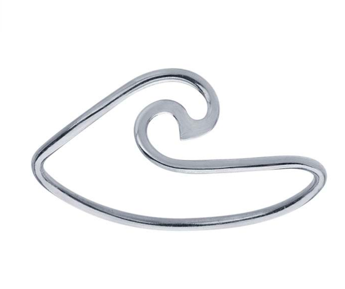Curled Wave Ring image 1