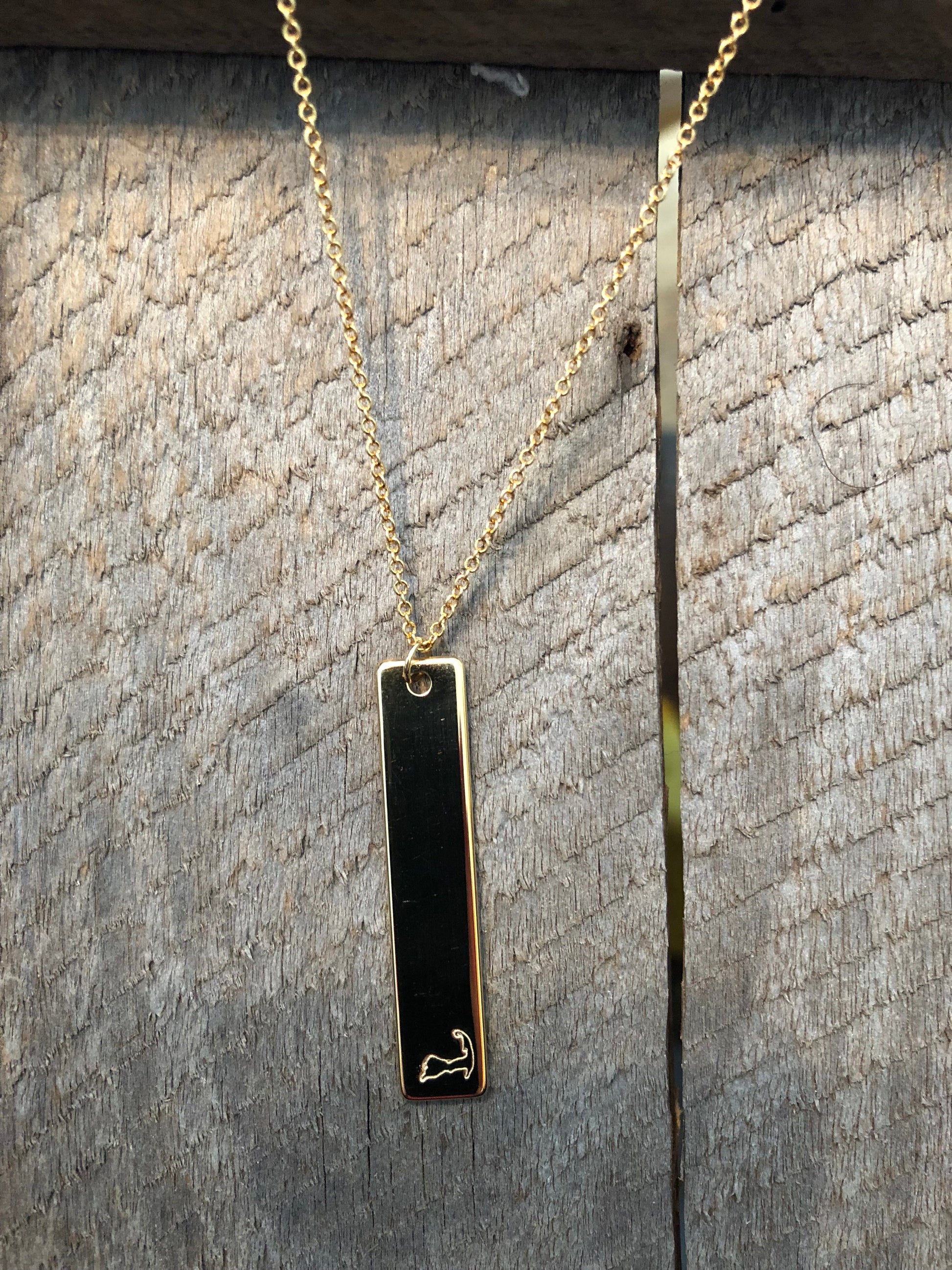 Custom State Bar Necklace image 3