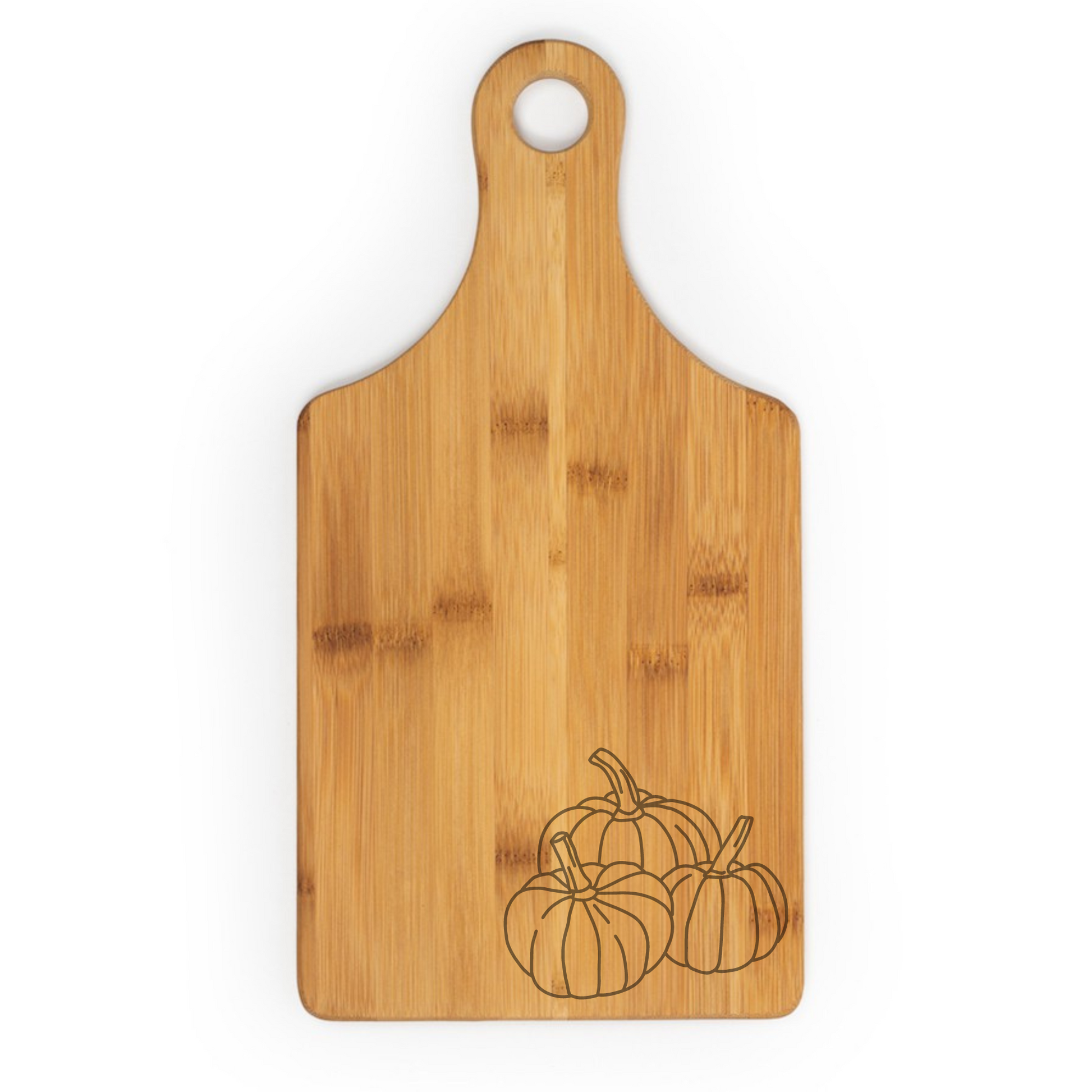 Pumpkin Engraved Bamboo Cutting Board image 2