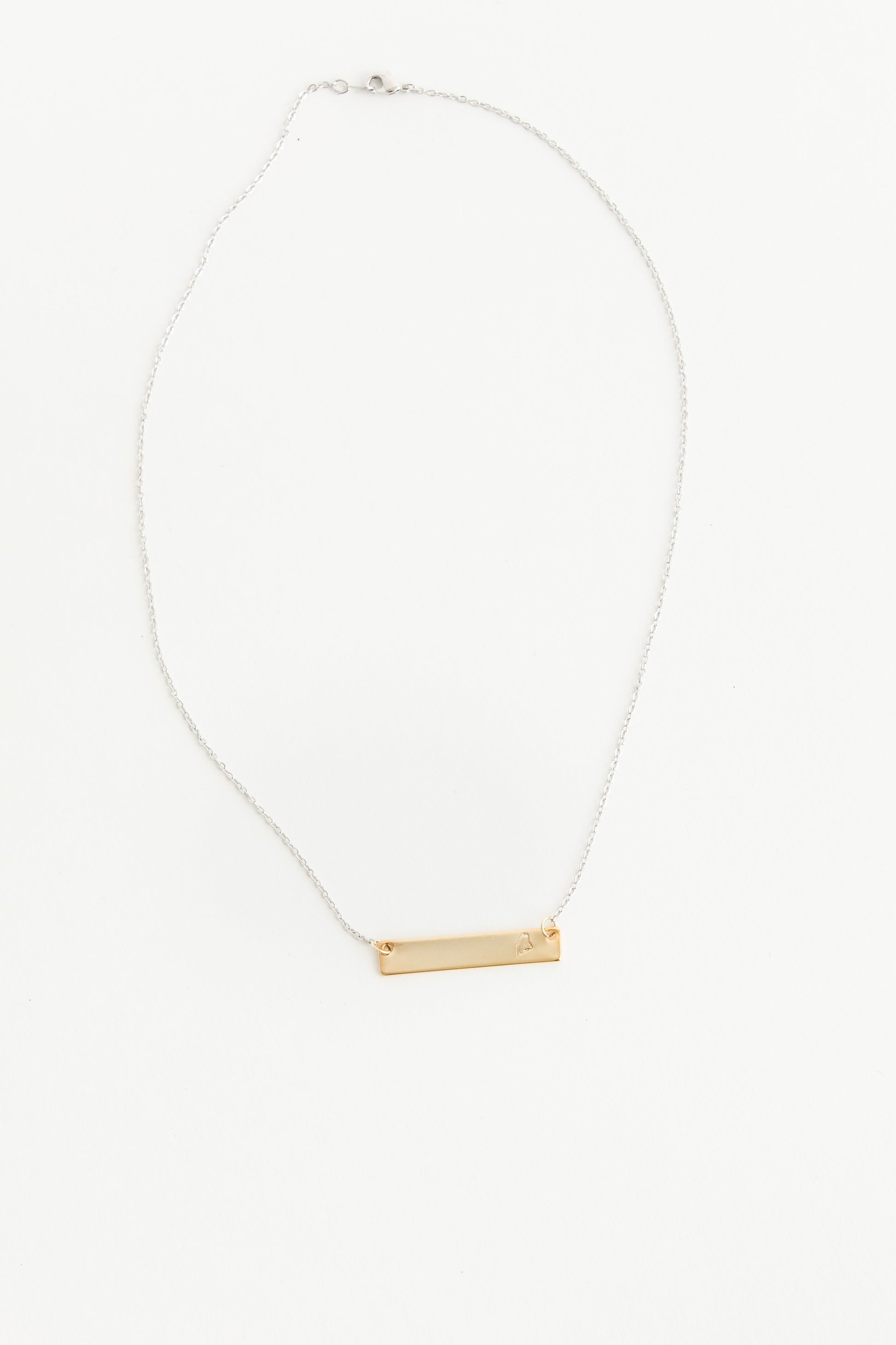 Custom State Bar Necklace image 1
