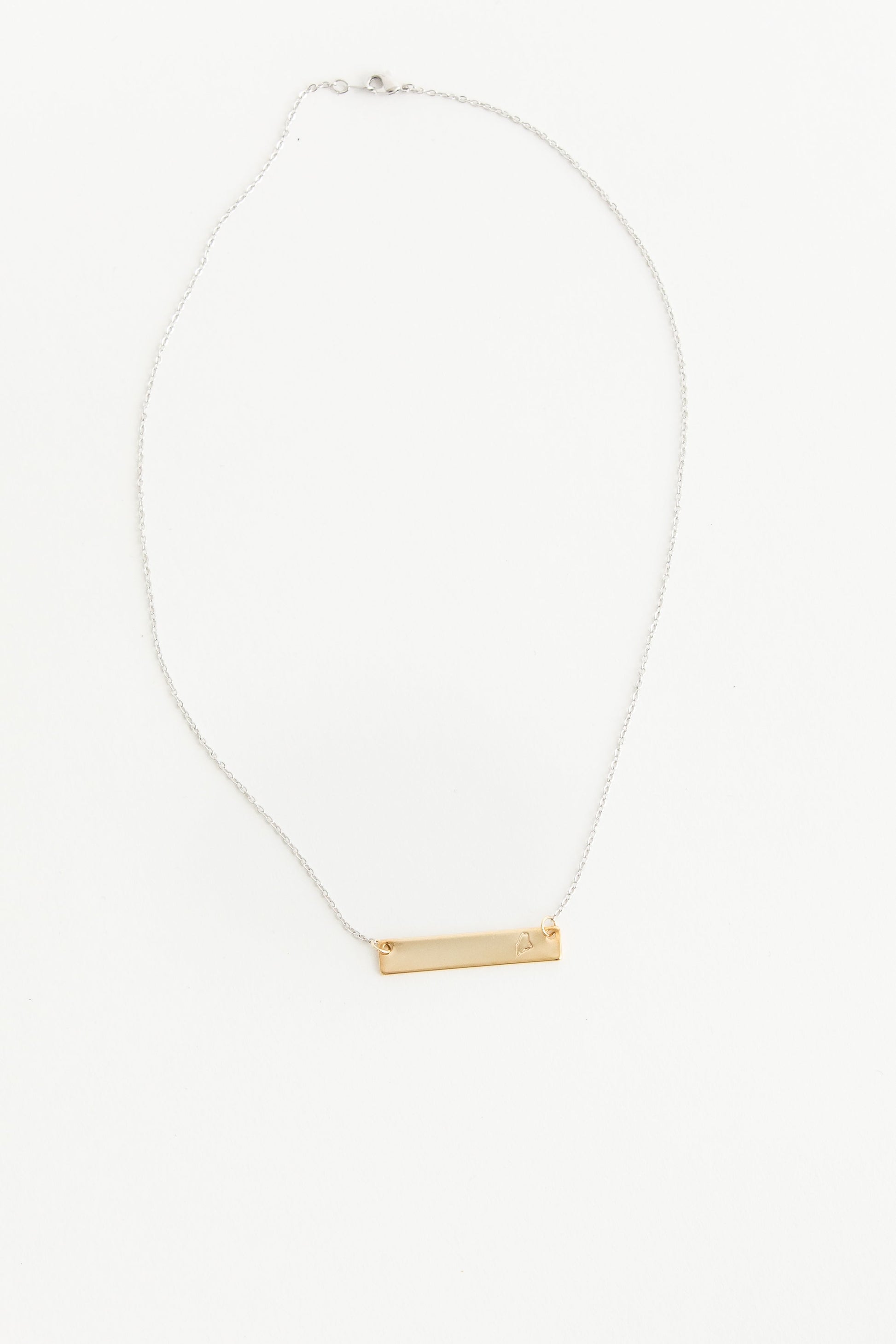Custom State Bar Necklace image 1