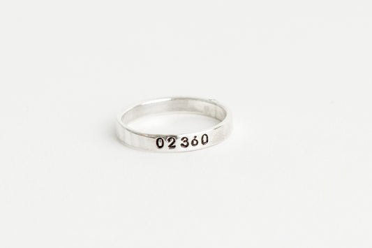 Custom ZIP Code Ring image 0