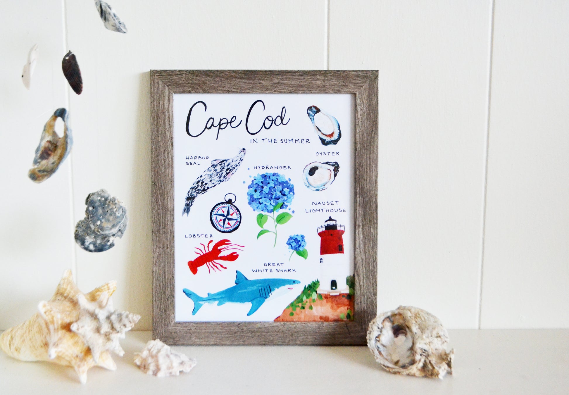 "Cape Cod in the Summer" Print - 8" x 10" image 2