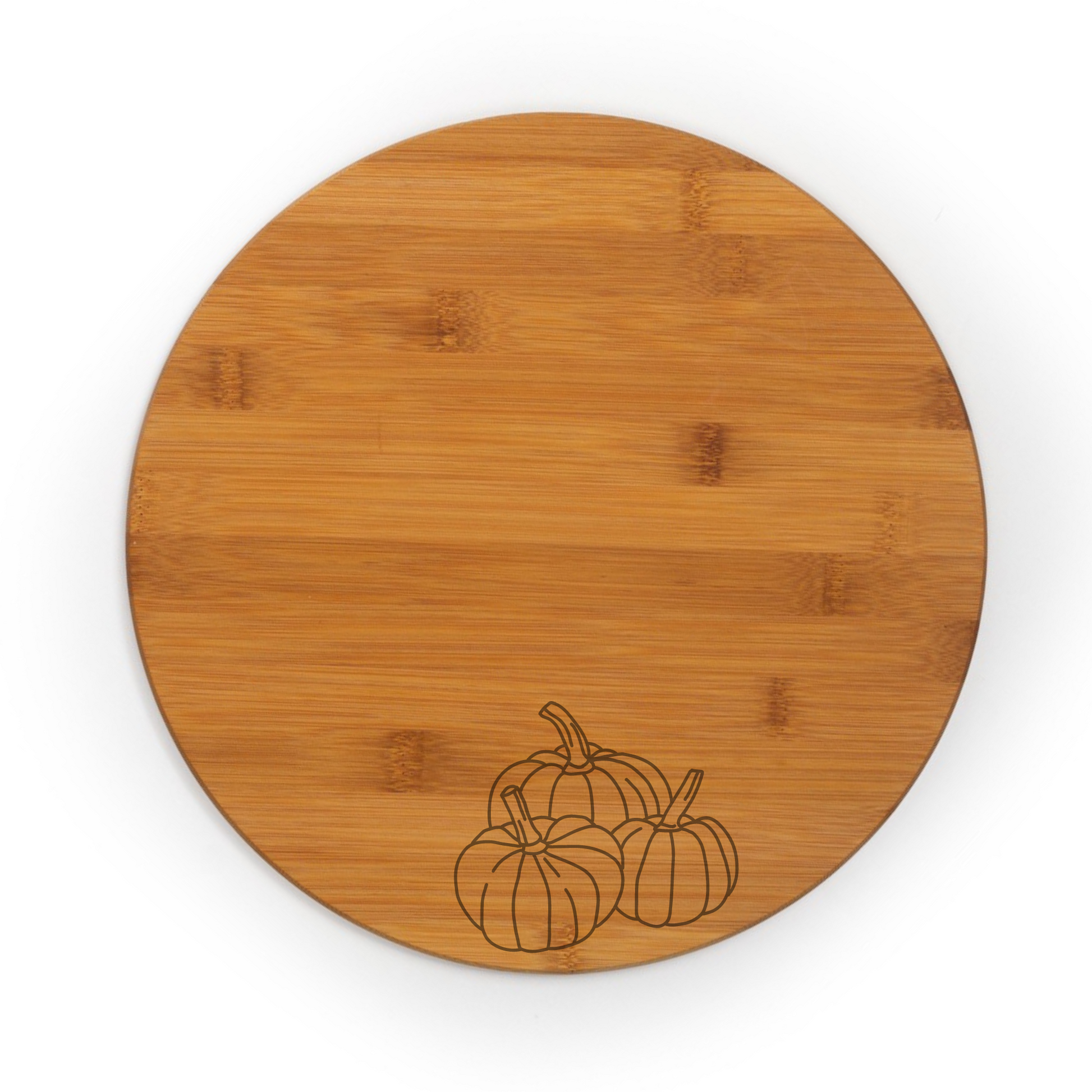 Pumpkin Engraved Bamboo Cutting Board image 3
