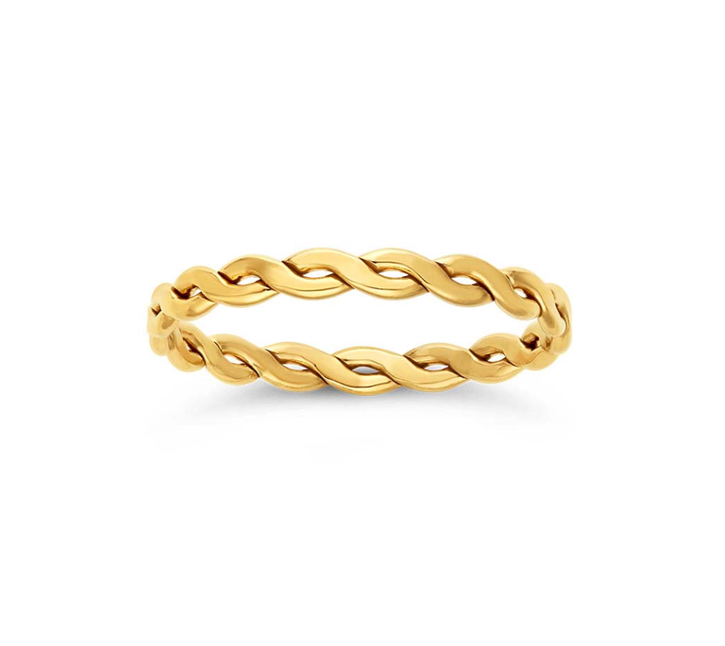 Woven Stacking Ring image 1