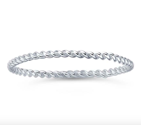 Twisted Stacking Ring image 0