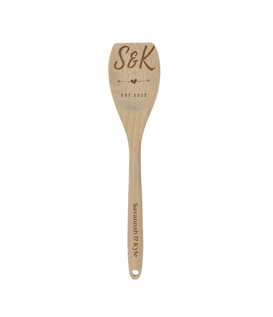 Beechwood Spoon with Custom Name image 0