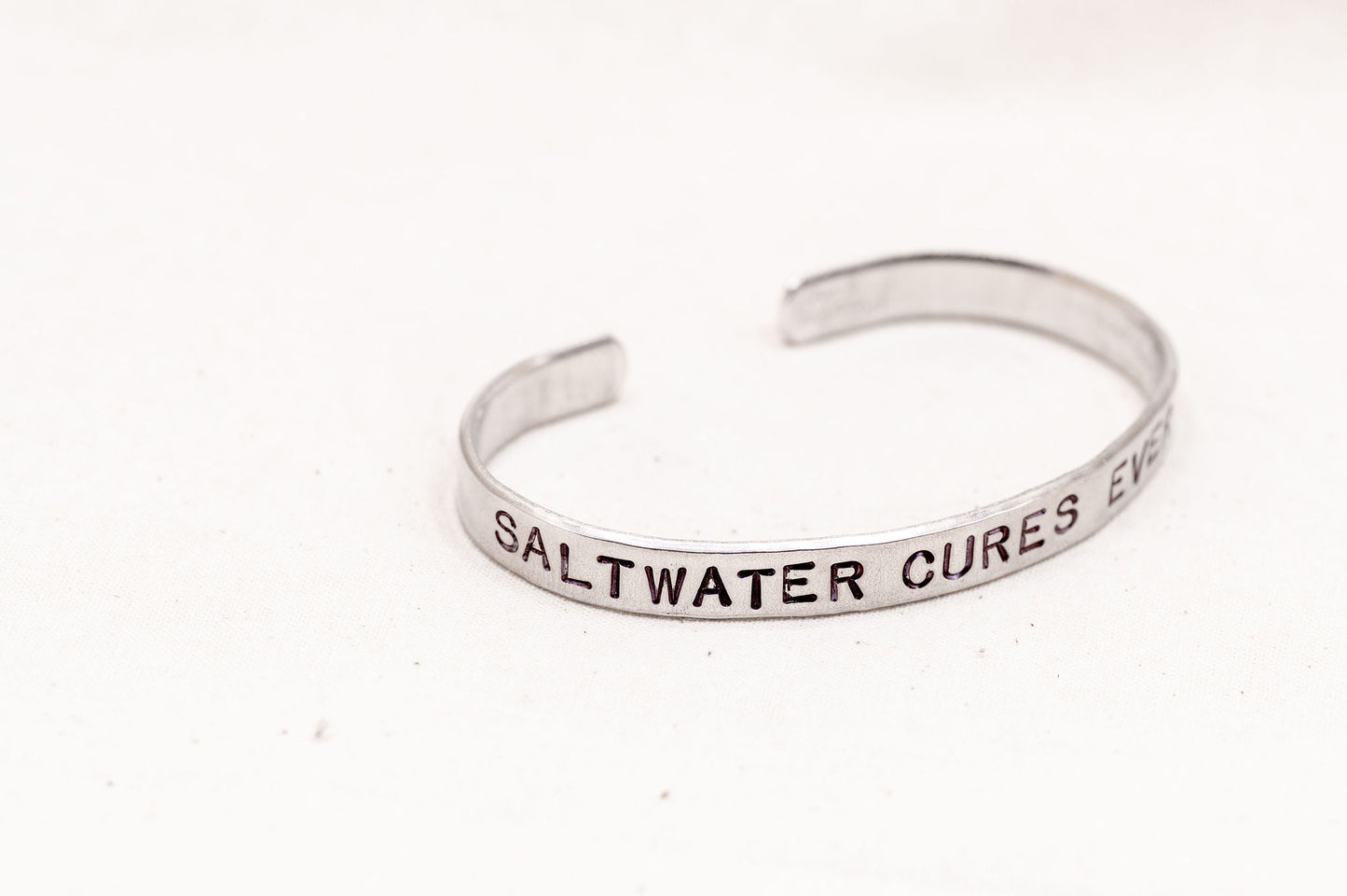Mantra Cuff Bracelet