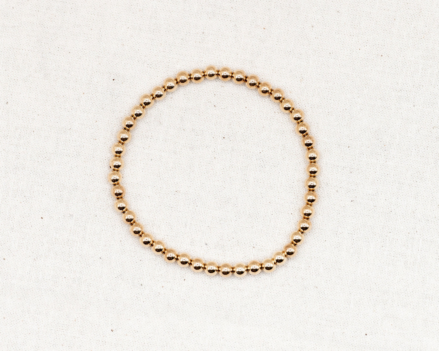 Gold Filled Beaded Bracelets