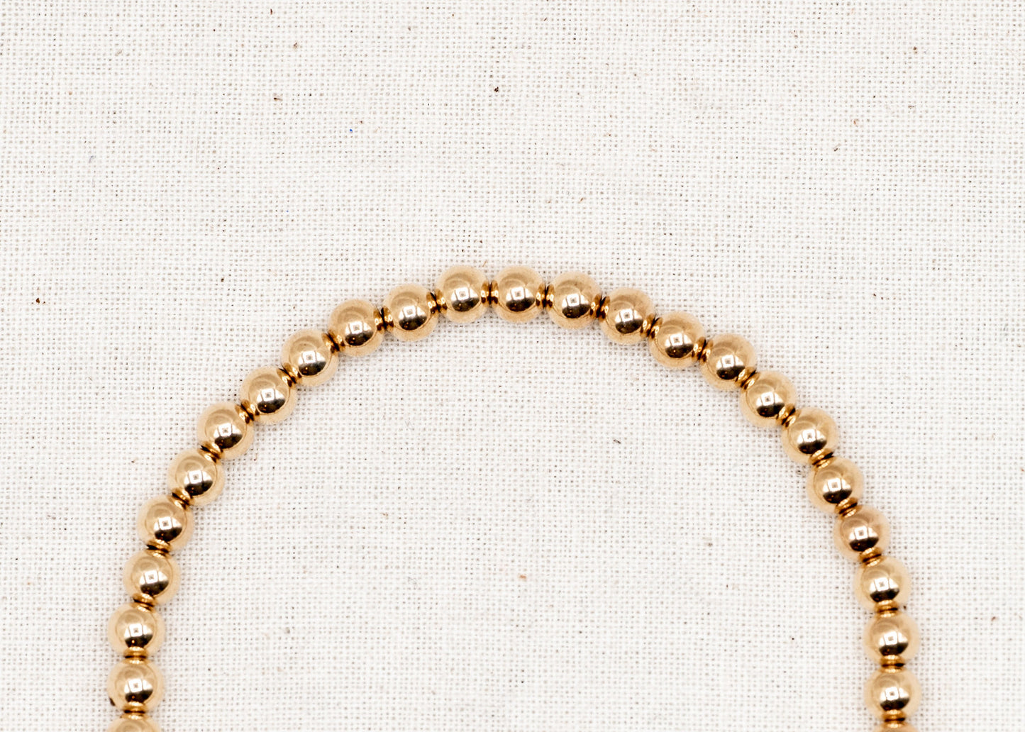 Gold Filled Beaded Bracelets