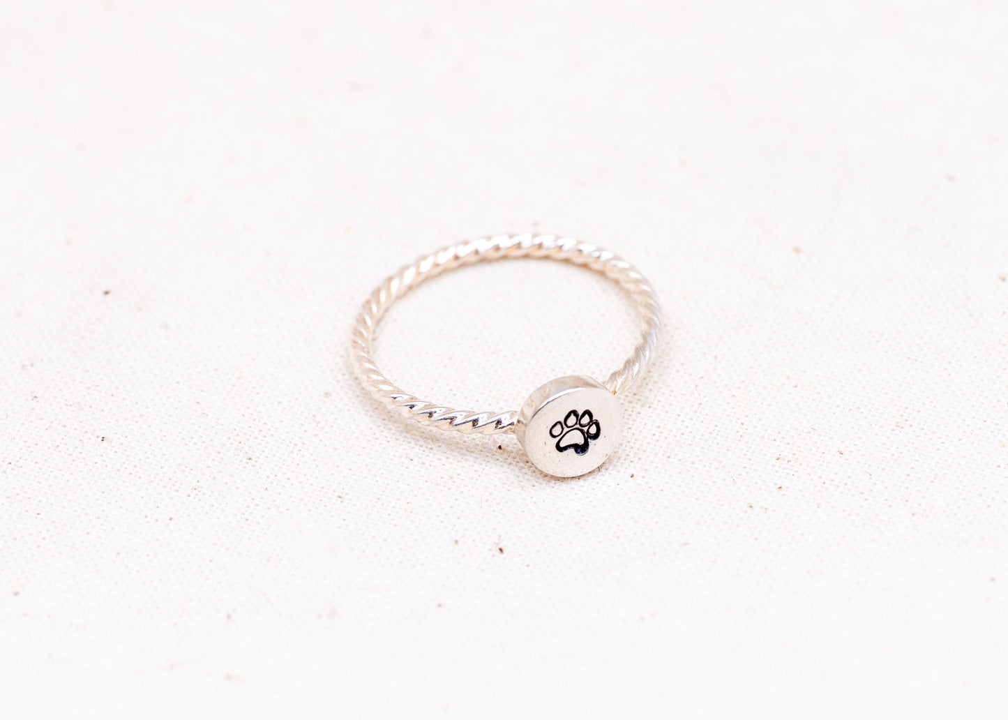 Symbol Ring in Sterling Silver