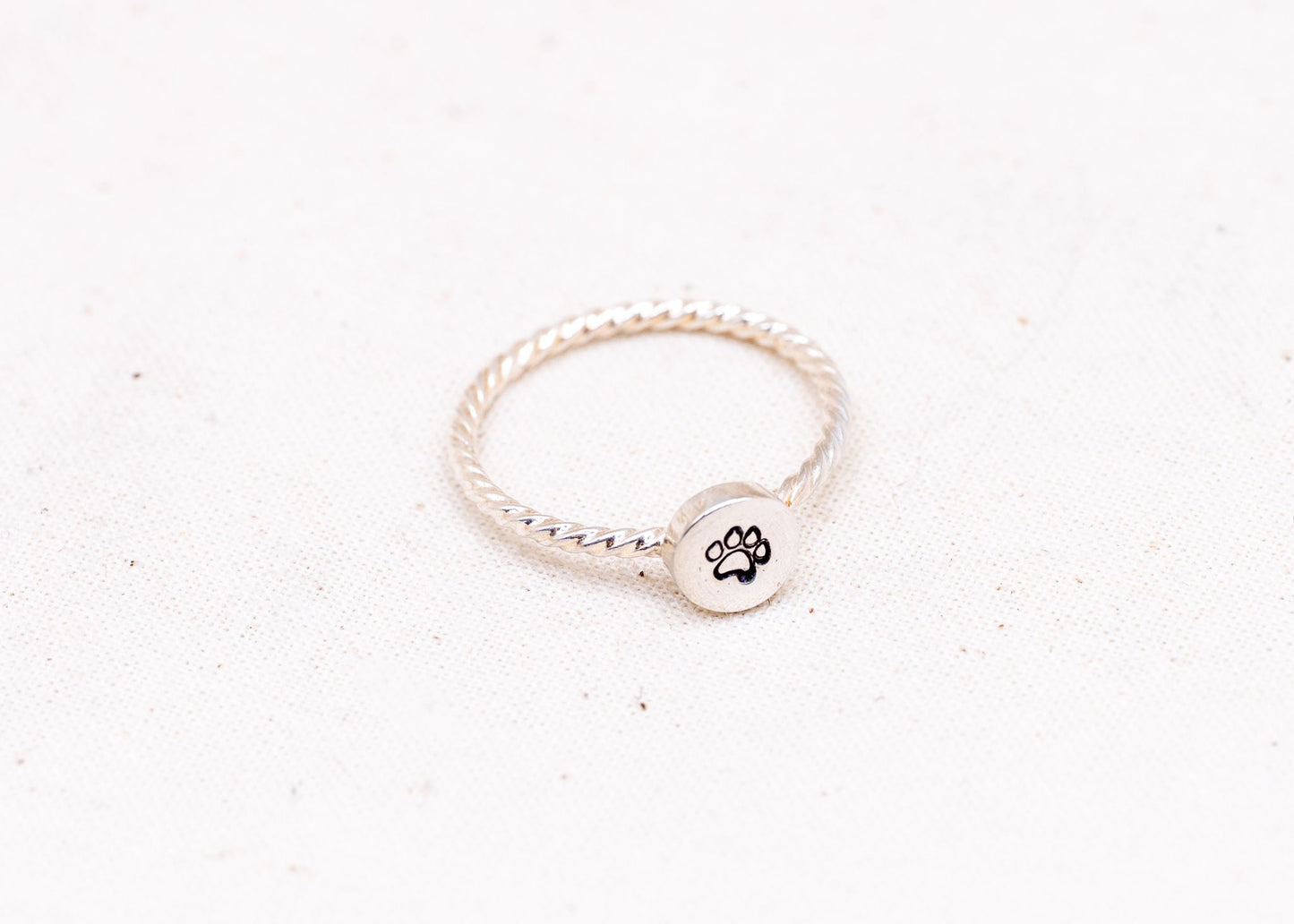 Symbol Ring in Sterling Silver