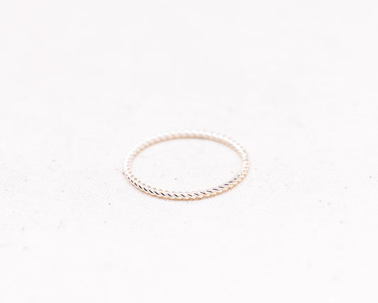 Twisted Stacking Ring
