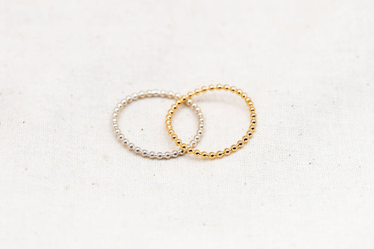 Beaded Stacking Ring