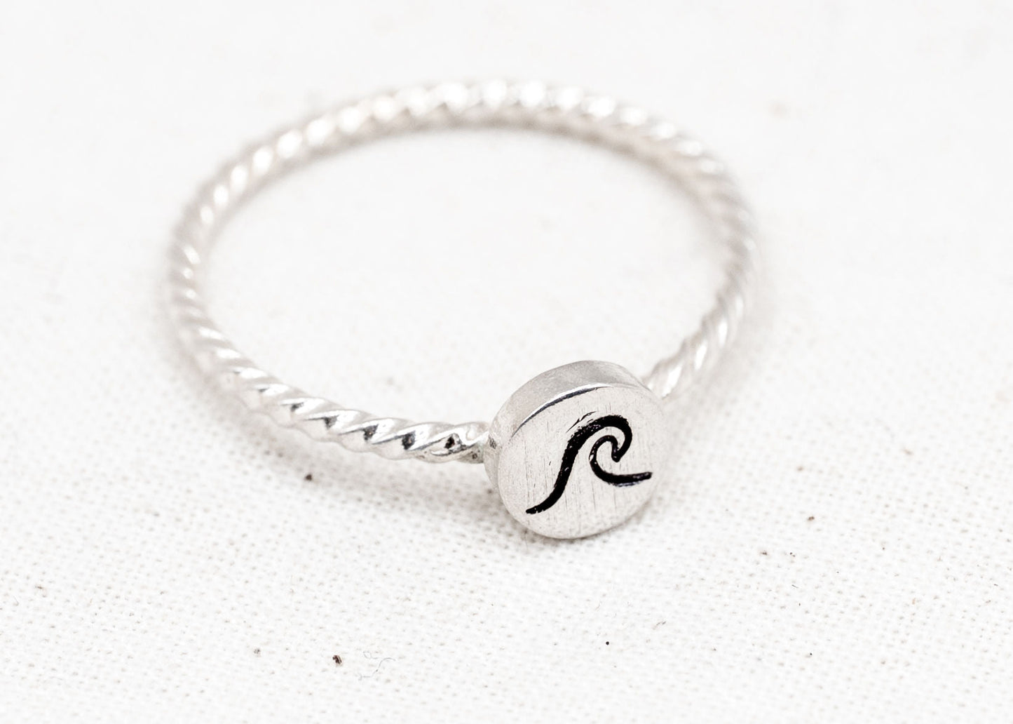 Symbol Ring in Sterling Silver