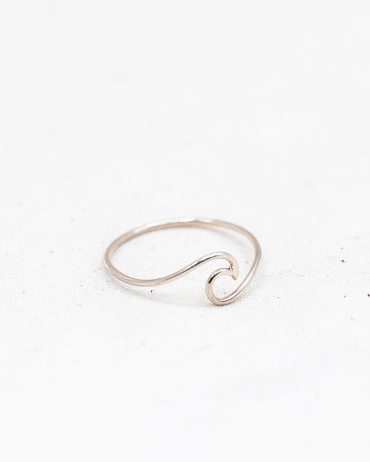 Curled Wave Ring