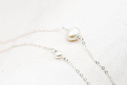 Dainty Pearl Necklace