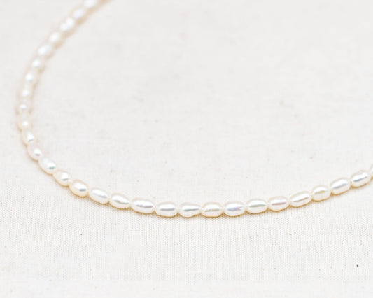 Rice Pearl Choker