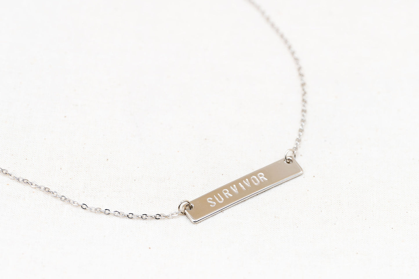 Mantra Bar Necklace