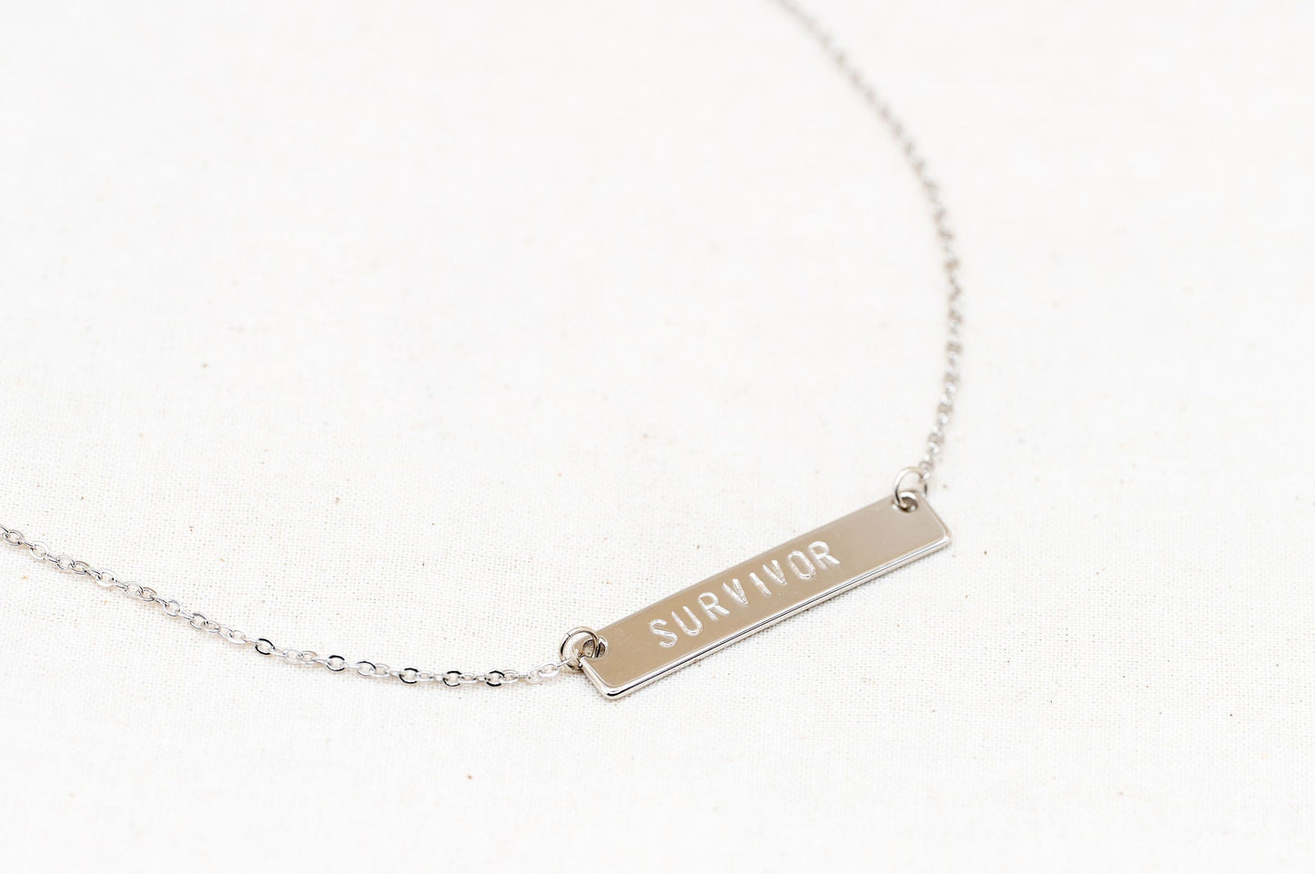 Mantra Bar Necklace