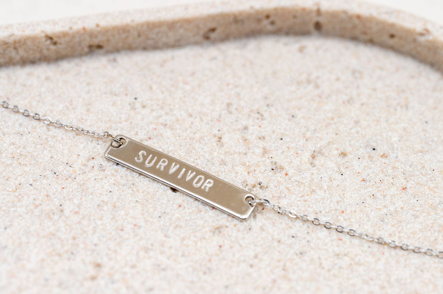 Mantra Bar Necklace