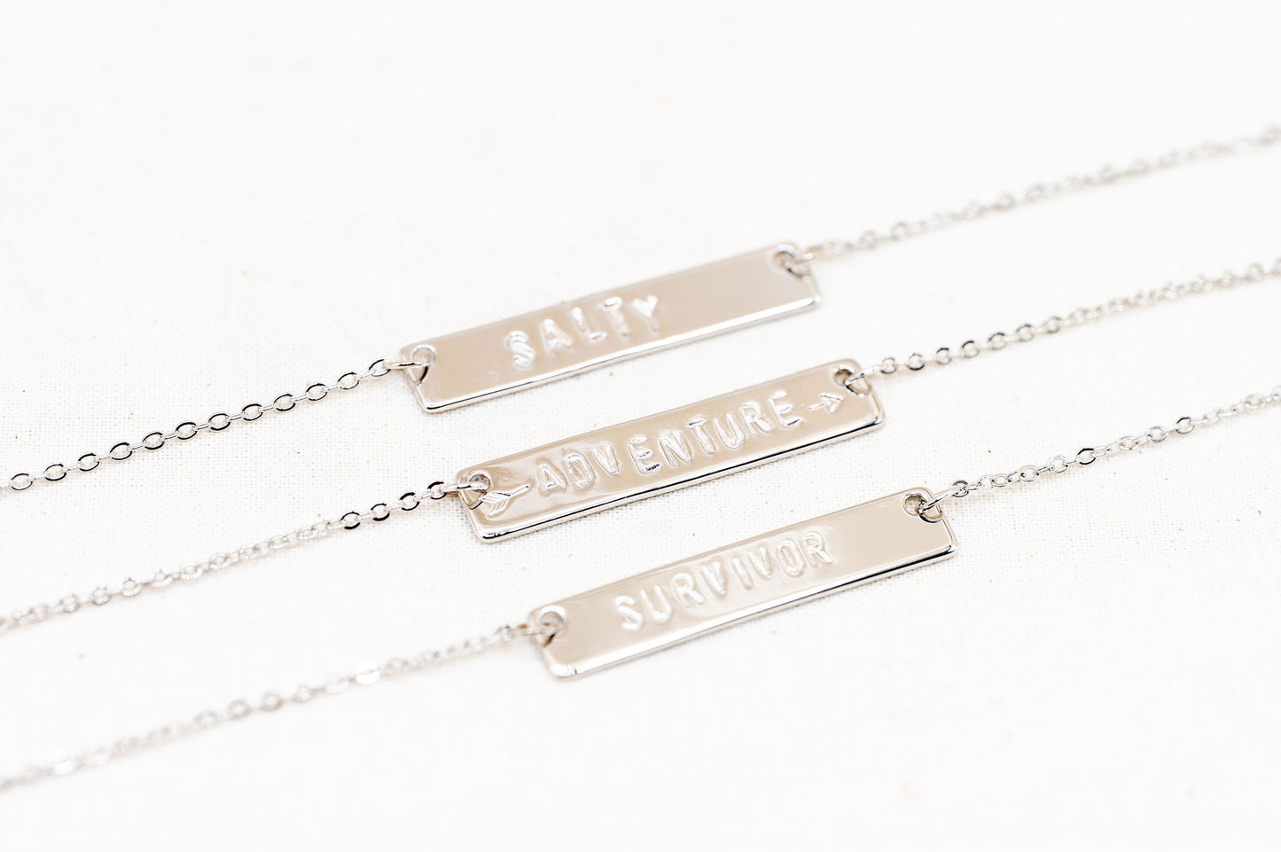 Mantra Bar Necklace