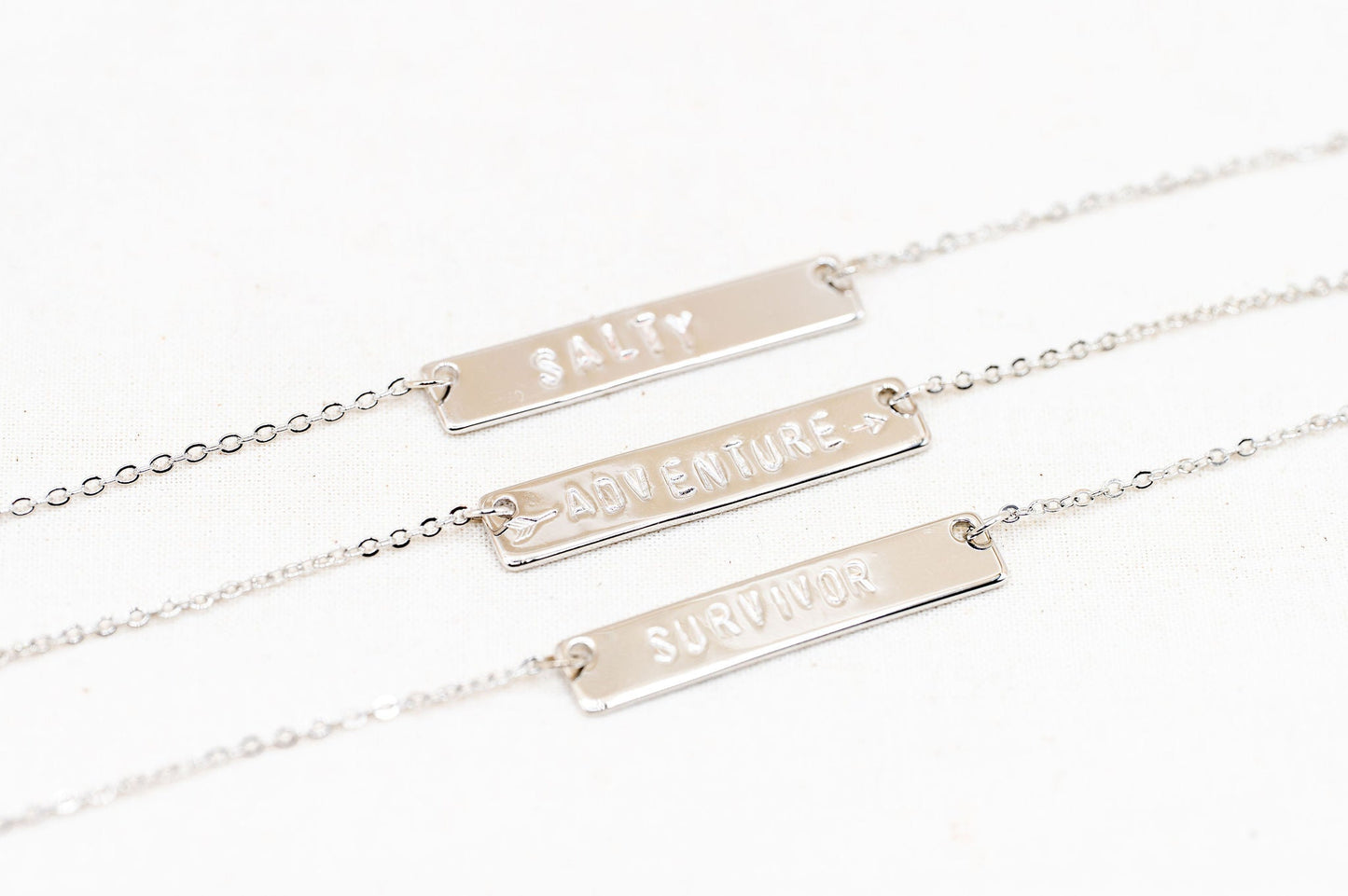 Mantra Bar Necklace