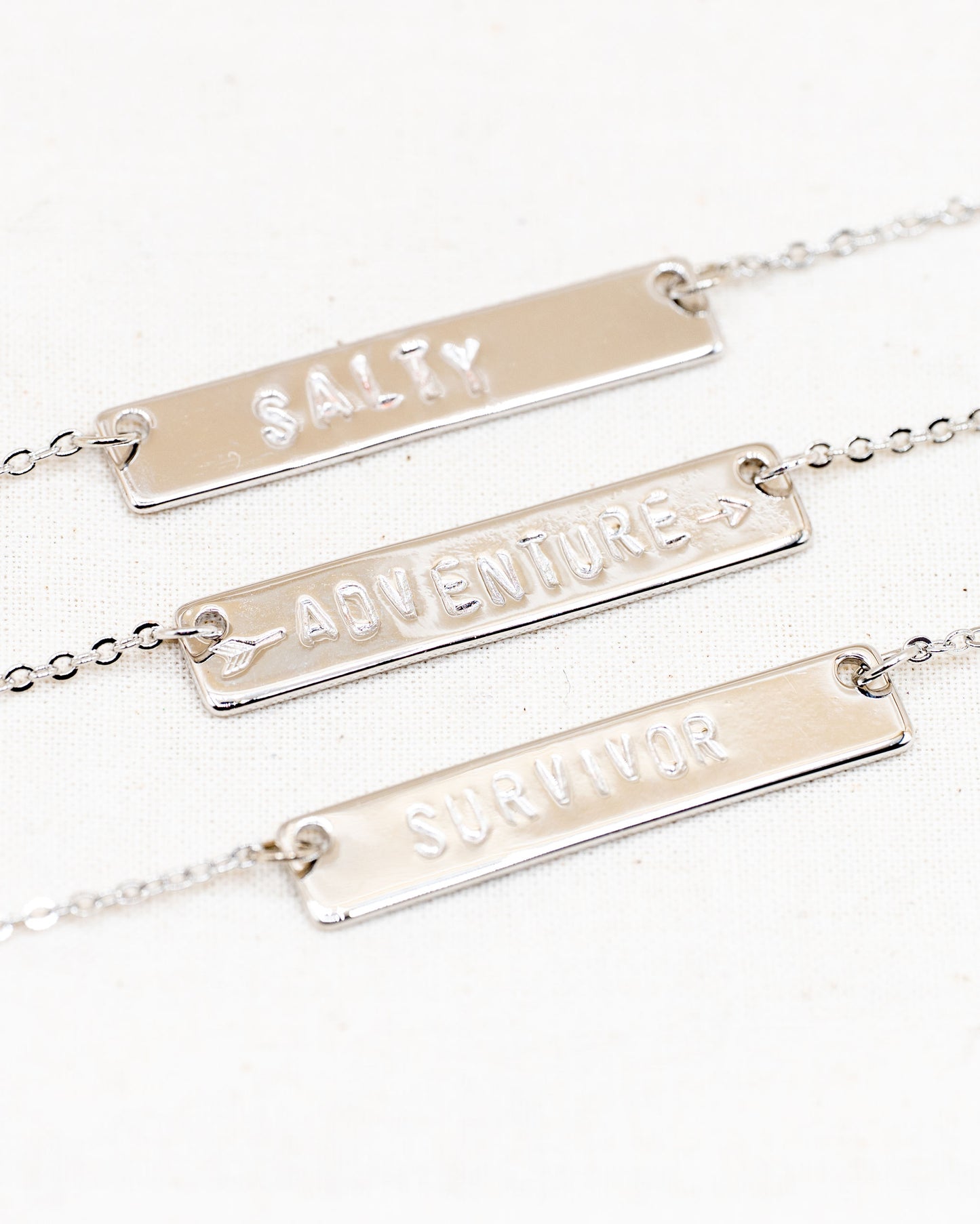 Mantra Bar Necklace