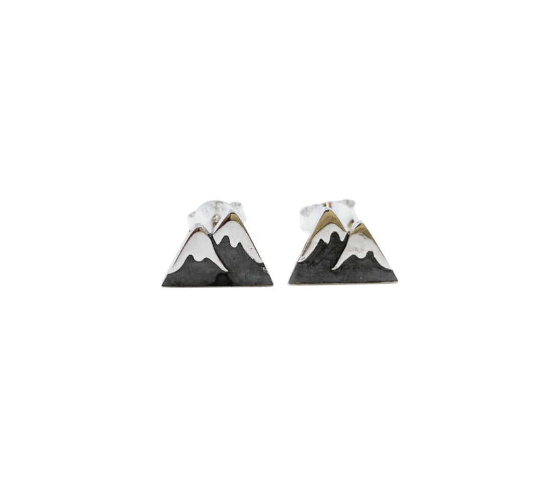 Sterling Mountain Earrings image 0