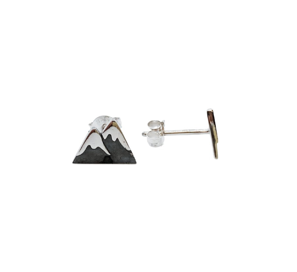Sterling Mountain Earrings image 1