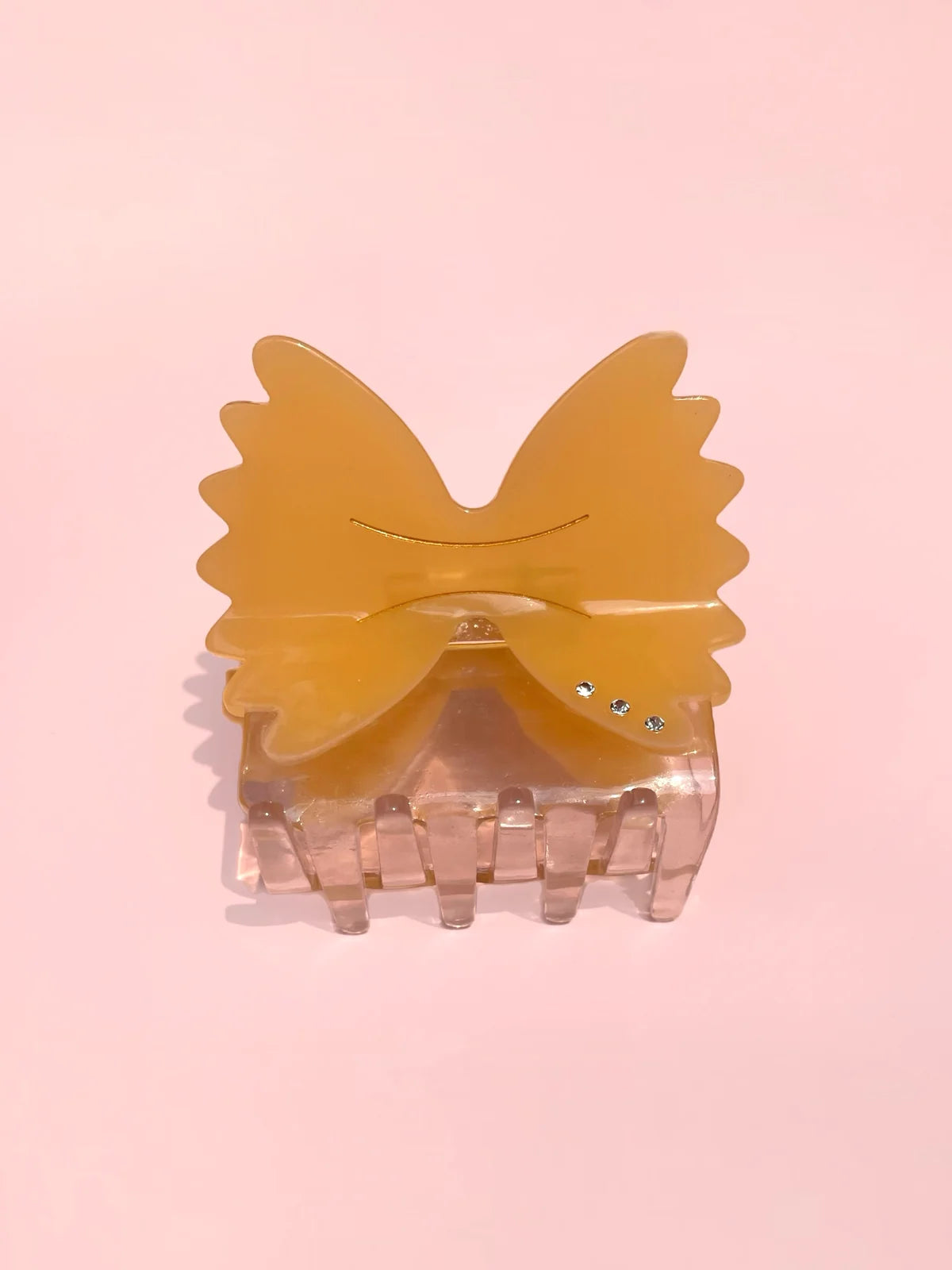 Bow Tie Pasta Claw Clip