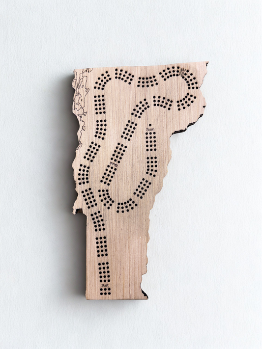 Vermont Cribbage Board Set
