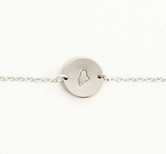 Custom State Charm Bracelet image 0