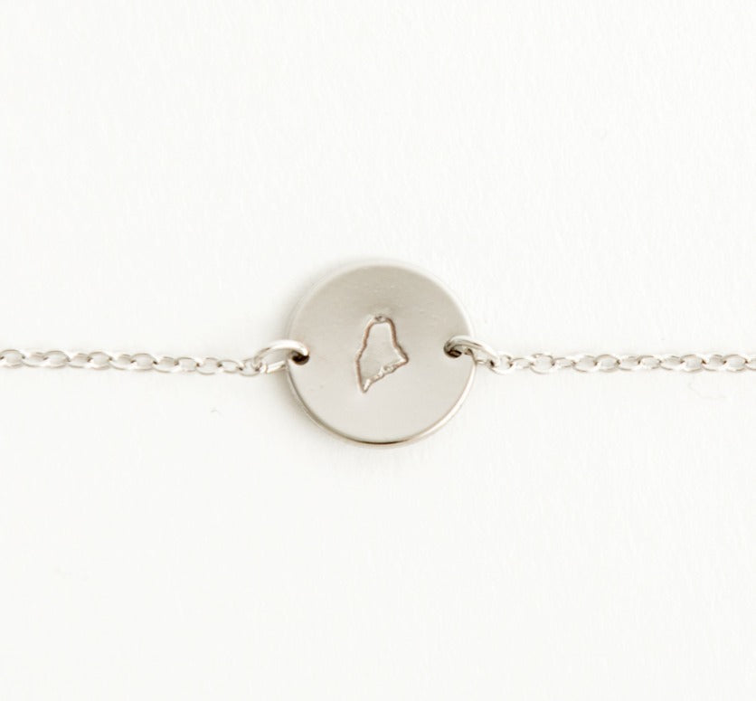 Custom State Charm Bracelet image 0