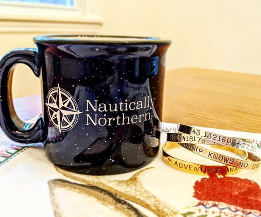 "Nautically Northern" Mug - 15 oz image 0