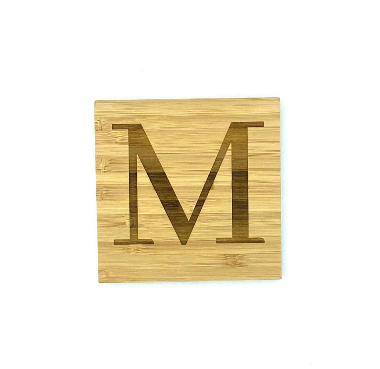 Slate and Bamboo "Home" Coasters - Set of 4 image 4